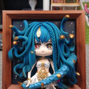 The Abyssal Tresses Medusa of the Deep