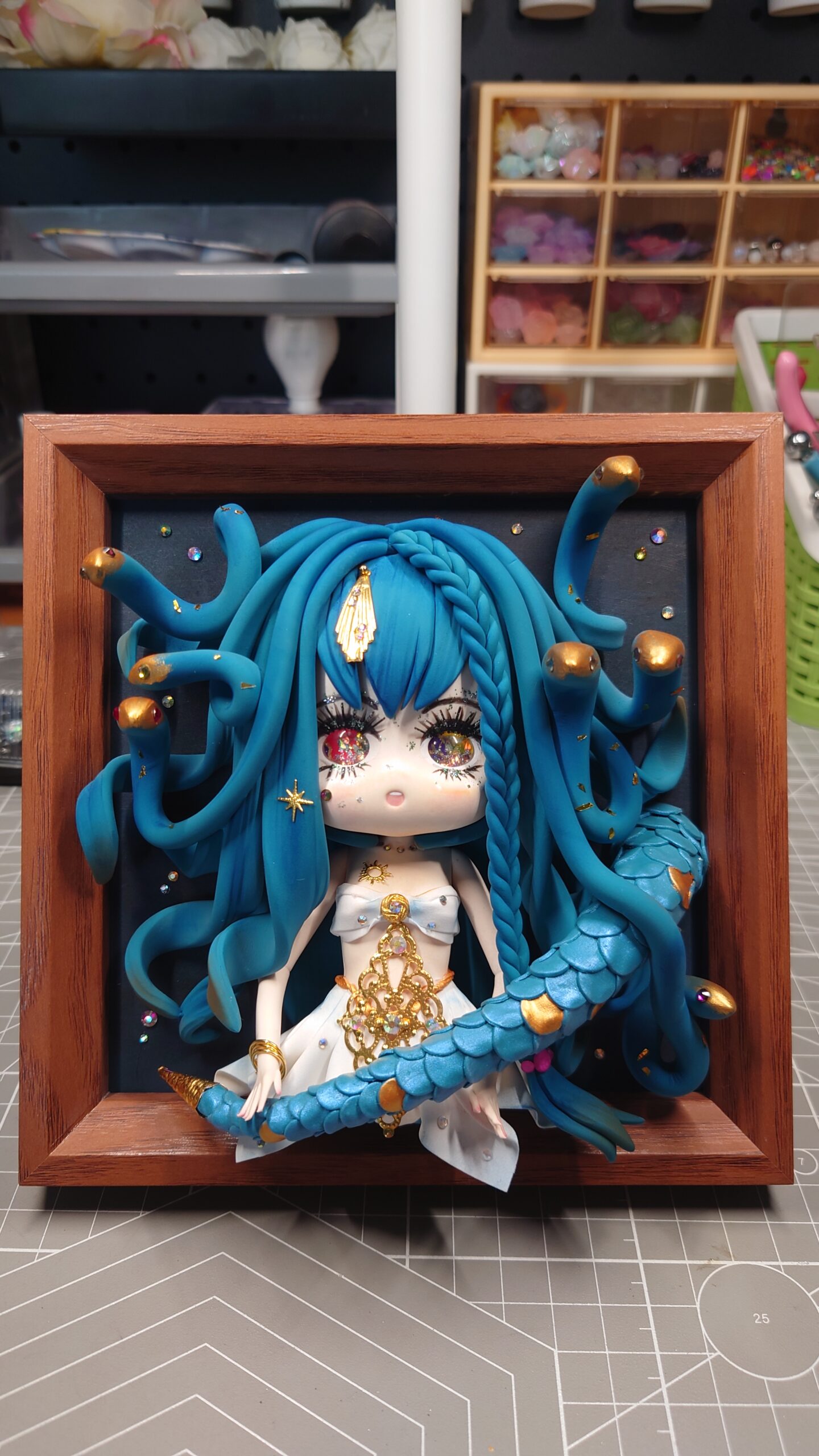 The Abyssal Tresses Medusa of the Deep